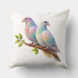 Almofada Personalizada Com Duas Pombas
