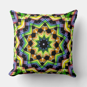 Almofada Personalizada com Estrelas Multicoloridas