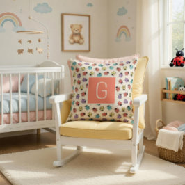 Almofada Personalizada com Joaninhas Desenhadas à 