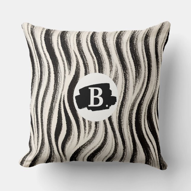 Almofada Personalizada com Listras de Zebra – Pers (Frente)