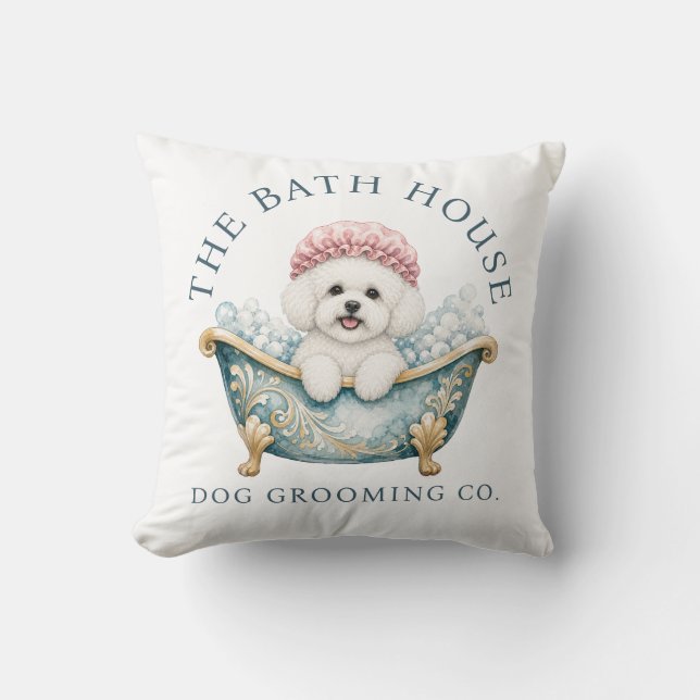 Almofada Personalizada de Cabelereiro Canino Bicho (Frente)