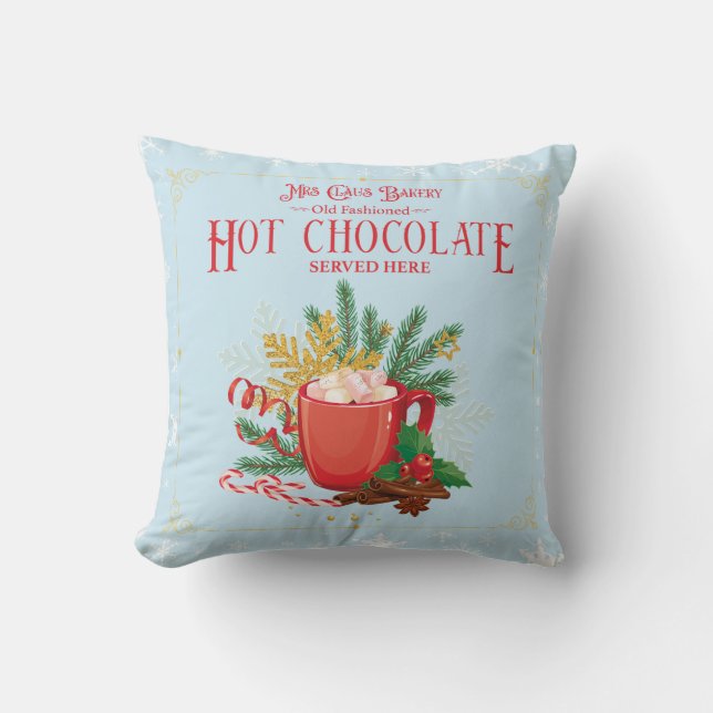 Almofada Personalizada Feliz Natal – Decoração de  (Frente)