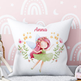 Almofada Personalizada Menina Fada Feminina
