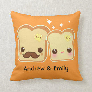 Almofada Personalizado - casal bonito dos brindes de Kawaii