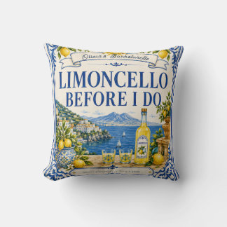 Almofada personalizado limão italiano despedida de solteira