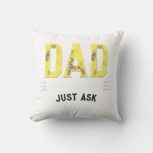 Almofada Personalizado Melhor Pai Papai Pai Já Pergunte Cam