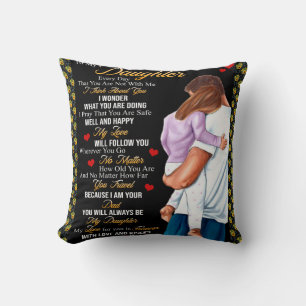 Almofada Personalizado Para Meu Cobertor De Filha,