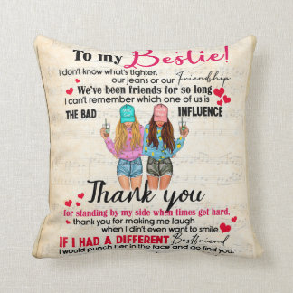 Almofada Personalizado Para Minha Bestidade, Amigos Present