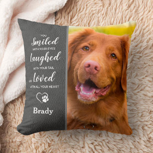 Almofada Personalizado Pet Memorial Simpatia Pet Perde 2 Ca