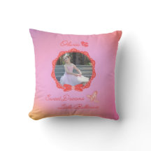 Personalizado "Sweet Dreams Little Ballerina" Rosa
