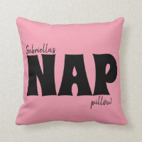 Personalizado, Travesseiro Nap, Pino, lascas