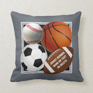 Almofada Personalizados, Travesseiros De Bolas Desportivas,