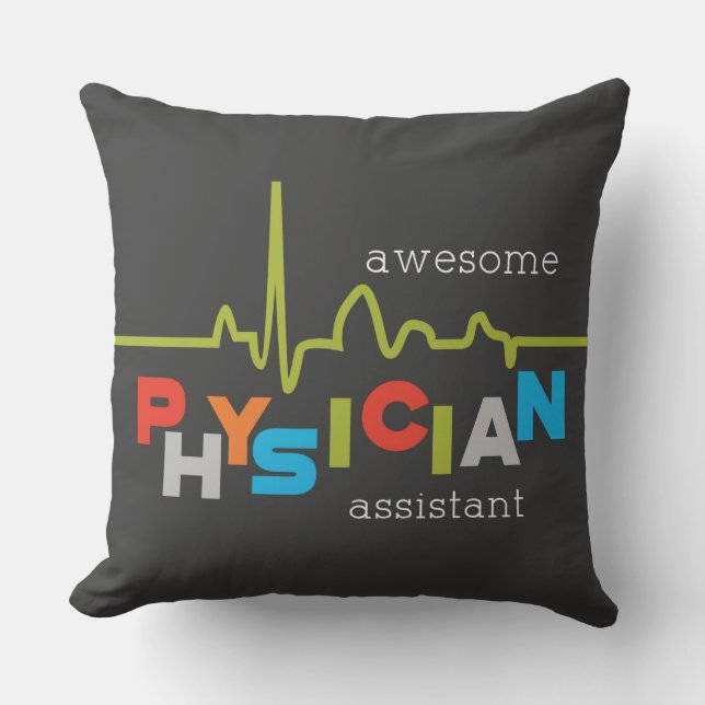 Almofada Personalizar, Assistente Médico Semana Incrível (Frente)