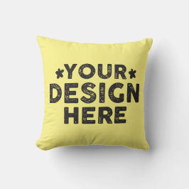 Almofada Personalizar Negrito diz seu Design de nome para h
