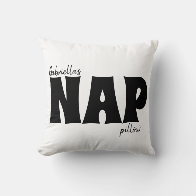 Almofada Personalizar o Nap das lascas em Cute (Frente)