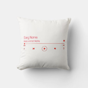 Almofada Personalizável Sua Música Favorita