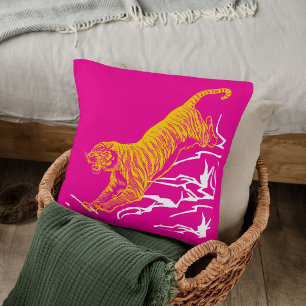 Almofada Personalize o Impressão Safari Wildlife Cat Design