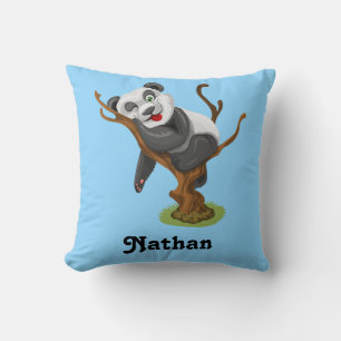 Almofada Personalize Seu Próprio Panda De Bebê Bonito