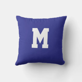 Almofada Personalized Alphabet  Throw Pillow