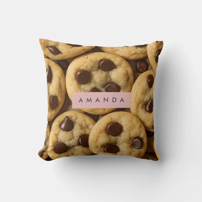 Almofada Personalized Chocolate Chip Cookie (Frente)