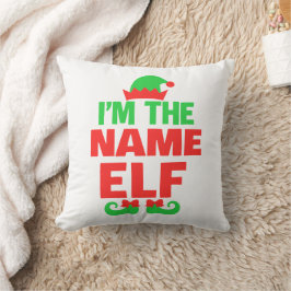 Almofada Personalized Christmas Elf