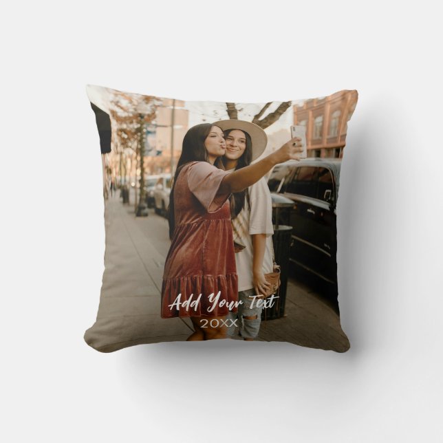 Almofada Personalized Double-Sided Two Photos (Frente)