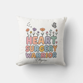 Almofada Personalized Floral Anatomical Heart Surgery Gift