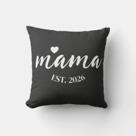 Almofada Personalized Mama Est Year Custom Gift For Mommy