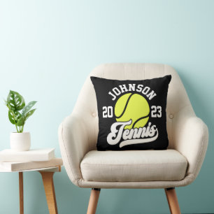 Almofada Personalized NAME Tennis Player Racket Ball Court