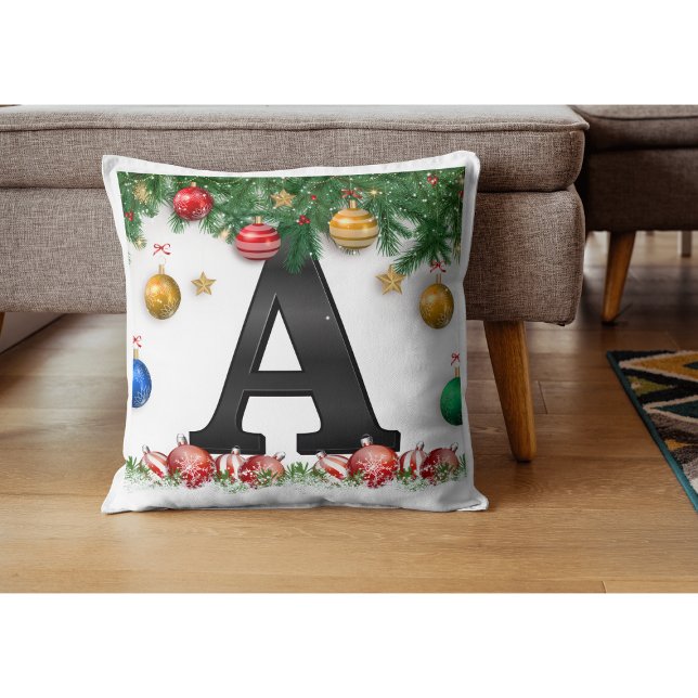 Almofada Personalized Pillow with Letter (Criador carregado)