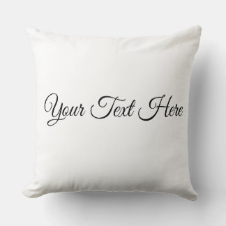 Almofada Personalized Pillow with Your Text 