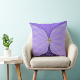 Almofada Personalized Purple Jewel Textile Illusion