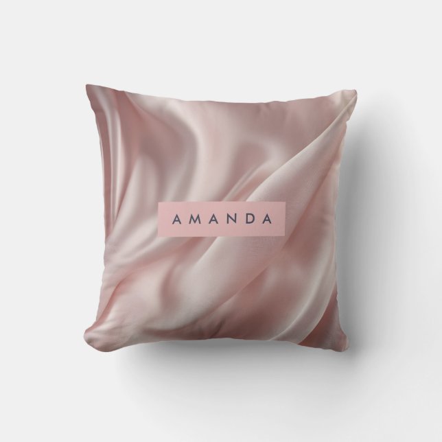Almofada Personalized Soft Pastel Satin Elegance (Frente)