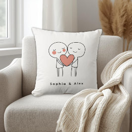 Almofada Personalized Valentine’s Couple Matching 