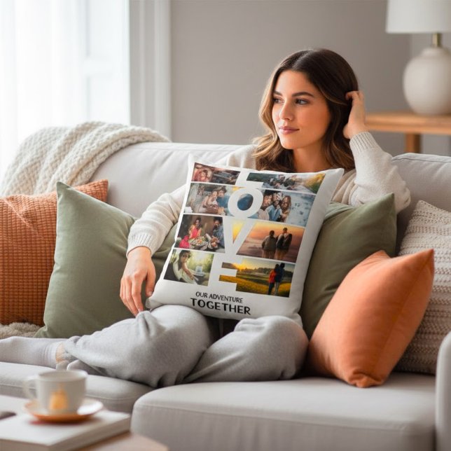 Almofada Personalized "You Are Mine Forever" Photo Pillow (Criador carregado)