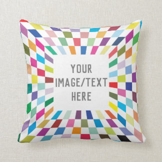 Almofada Perspectiva colorida,