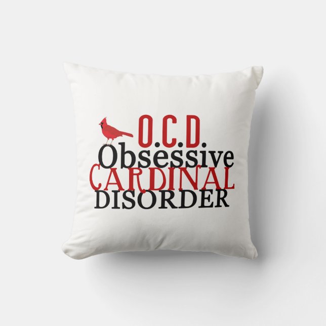 Almofada Perturbação Cardíaca Obsessiva (Frente)