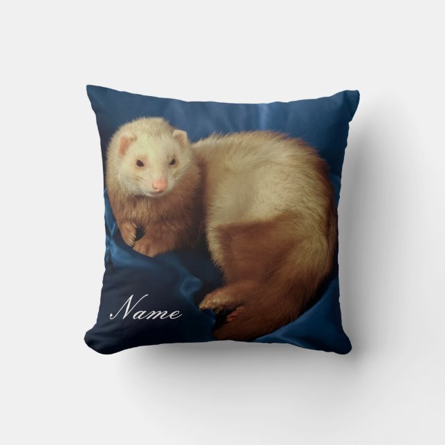 Almofada Pet Ferret Personalizado (Frente)