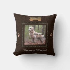 Almofada Pet Memorial - Memórias Perfeitas Elegantes