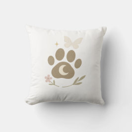 Almofada Pet Memorial Paw com Lua e Borboleta - Simpatia