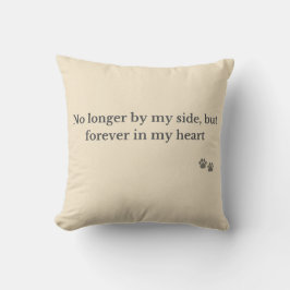 Almofada Pet Memorial Pillow – Forever in My Heart