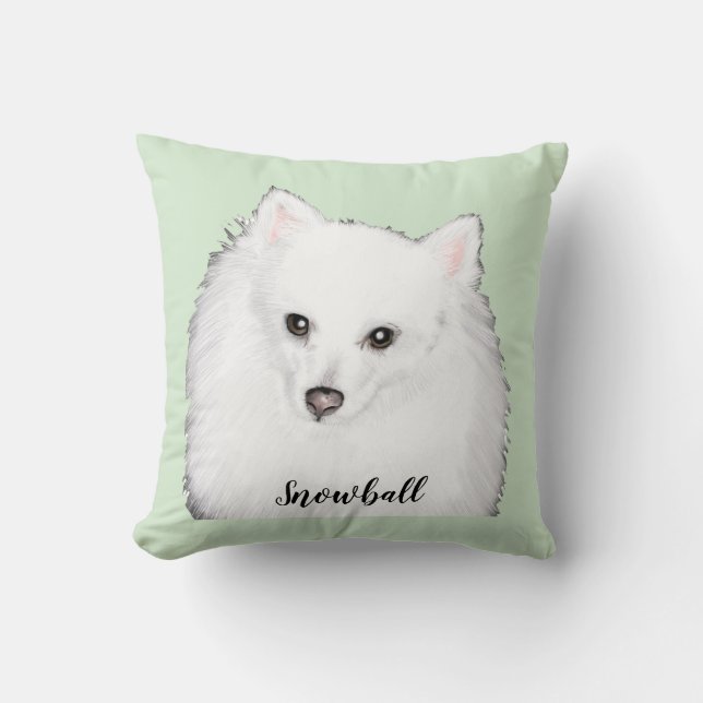 Almofada Pet Remembrance Throw Pillow (Frente)