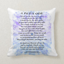 Almofada Pet Tribute Ao Poem Cushion 41 x 41 cm