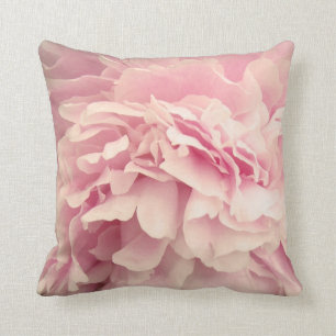 Almofada Pétalas cor-de-rosa da peônia