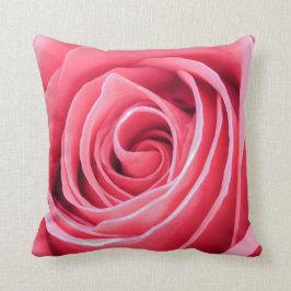 Almofada Pétalas Florais Rosa Elegante| Travesseiro decorat