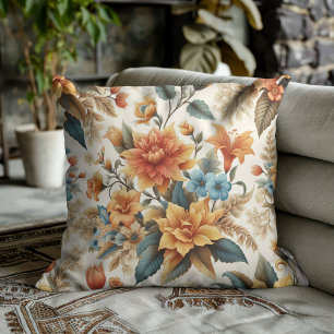 Almofada Pétalas & Poesia Um Encontro Floral