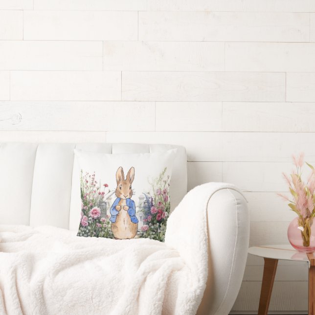 Almofada Peter o Coelho em seu jardim nº 2 (Sofá)