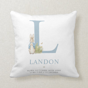 Almofada Peter Rabbit Carta Personalizada L