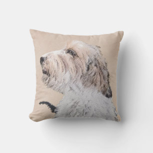 Almofada Petit Basset Griffon Vendéen - Pintura de cães