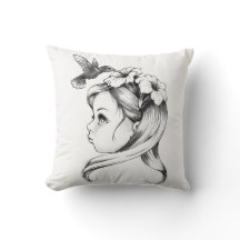 Petunia no cabelo de uma fada, beija-flores